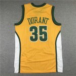 NBA 35 Durant Sonics 2007-08 M&N Maillot jaune